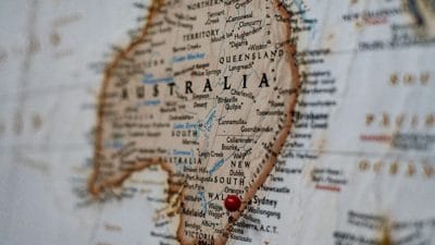 Map of Australia Travelling in Australia with Medicinal Cannabis